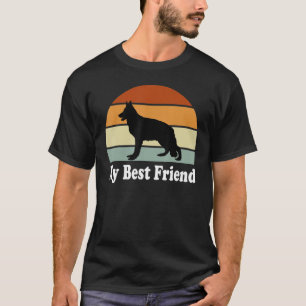 T-shirt La Vie Amoureux des chiens Est Meilleure Avec Un B