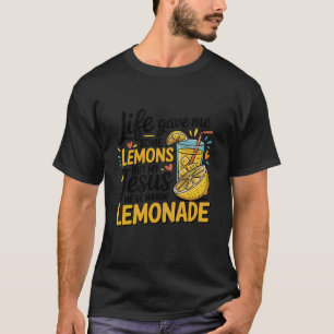 T-shirt La Vie Ancienne m'a donné des Citrons mais Mon Jés
