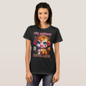 T-shirt La vie arrive, le café aide (Devant entier)