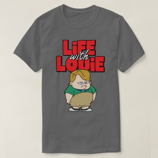 T-shirt La vie avec Louie (Design devant)