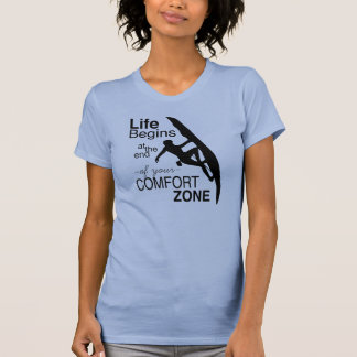 T-shirt La vie commence à la fin de votre zone de confort