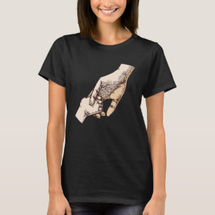 T-shirt La Vie Commence Et L'Amour N'Arrête Jamais La Fami