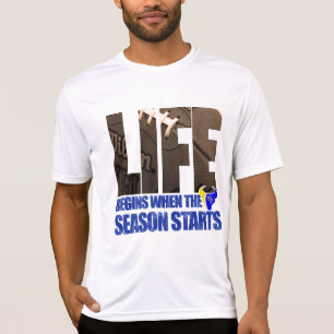 T-shirt La vie commence - la chemise légère