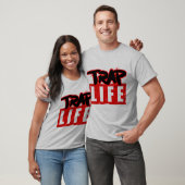 T-shirt La vie dans le piège (Unisexe)