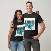 T-shirt La vie dans l'océan en perspective (Unisexe)