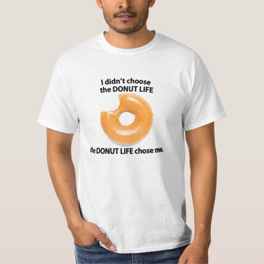 T-shirt La vie de beignet (Devant)