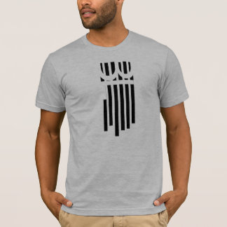 T-shirt la vie de coupure