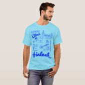T-shirt La vie de Hialeah (Devant entier)