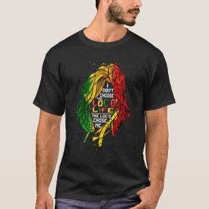 T-shirt La vie de Loc'est moi Locd Woman Rasta Girl Locs