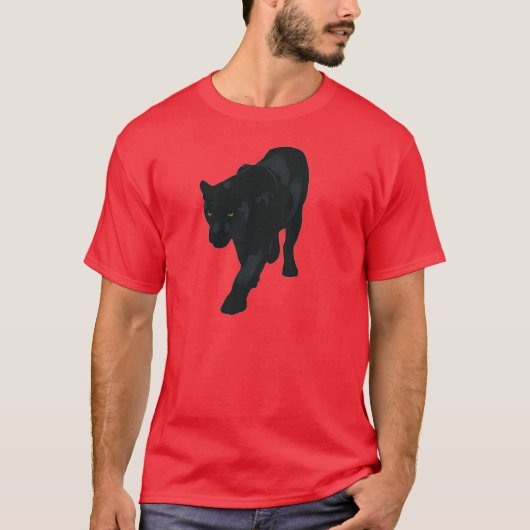 T-shirt La vie de nuit (Devant)