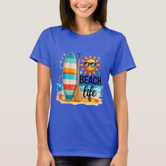 T-shirt La vie de plage