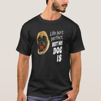 T-shirt La vie de propriétaire de chien de carlin n'est pa
