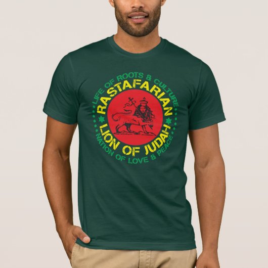 T-shirt La vie de Rastafarian (Devant)