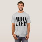 T-SHIRT LA VIE DE RIO (Devant entier)