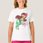 T-Shirt La Vie de Sirène (Devant)