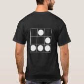 T-shirt la vie d'entaille. - Bilatéral (Dos)