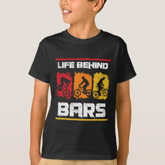 T-shirt La vie derrière le VTT Rs pour un vélo de montagne