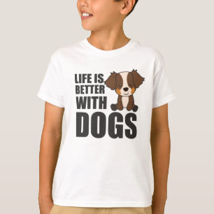T-shirt La Vie Des Bergers Australiens Est Meilleure Avec