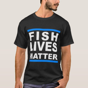 T-shirt La vie des poissons compte Aquarium d'eau salée Ca