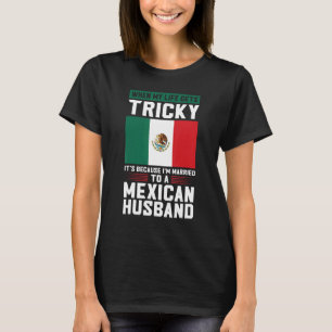 T-shirt la vie devient délicate Je suis marié mari mexicai