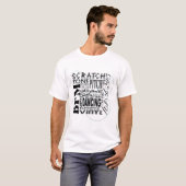 T-SHIRT LA VIE DU DJ (Devant entier)