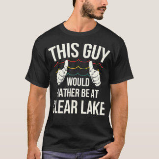 T-shirt La vie du lac Clear