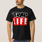 T-shirt La vie du piège (Devant)