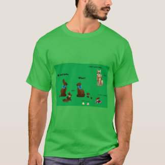 T-shirt La Vie D'Un Lapin En Chocolat