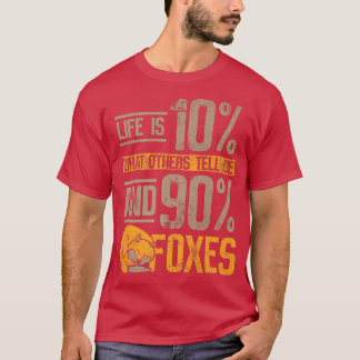 T-shirt La vie est 10 ce que les autres me disent et 90 en