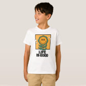 T-shirt La vie est bonne (Devant entier)