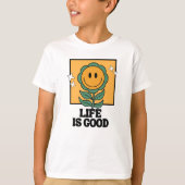 T-shirt La vie est bonne (Devant)