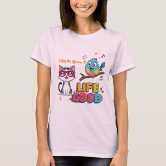 T-shirt La vie est bonne