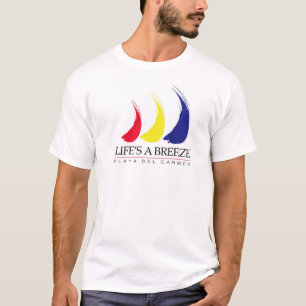 T-shirt La vie est Breeze®_Paint-The-Wind_Playa del Carme