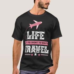T-shirt La vie est courte