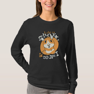 T-shirt La vie est courte et moi aussi éleveur de cochons 