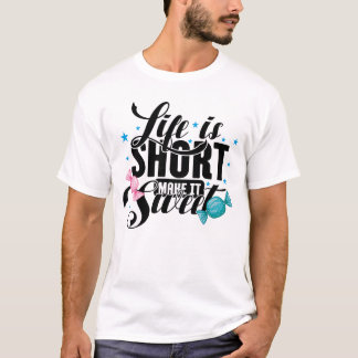 T-shirt La Vie Est Courte Faire Doux T-Shirt, Tee