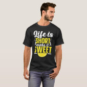 T-shirt La Vie Est Courte La Faire Douce Citronade Stand C (Devant entier)