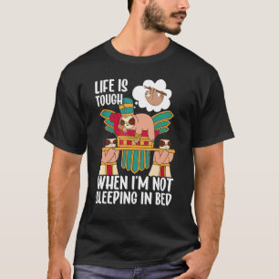 T-shirt La vie est difficile froid Ancienne parcelle de ph