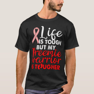 T-shirt La Vie Est Difficile, Mais Mon Premier Guerrier Es
