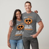 T-shirt La vie est dorée avec mon Doodle, Citations du pro (Unisexe)