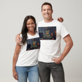 T-shirt La vie est en mode difficile – Chat Pixel à faible (Unisexe)