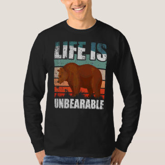 T-shirt La vie est insupportable