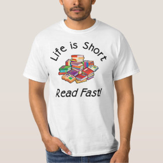 T-shirt La vie est la valeur courte T, les tailles S-4X