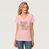 T-shirt La vie est malpropre (Devant entier)