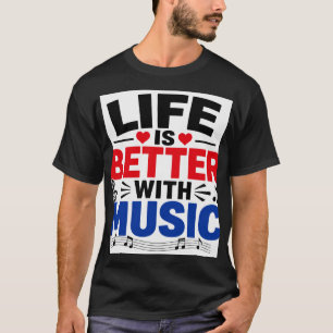 T-shirt La vie est meilleure