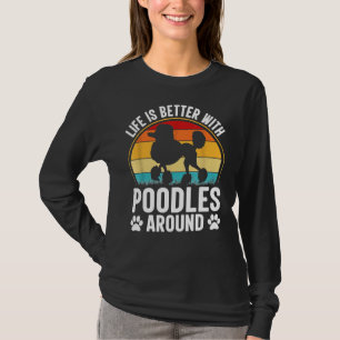 T-shirt La vie est meilleure avec les canicules autour