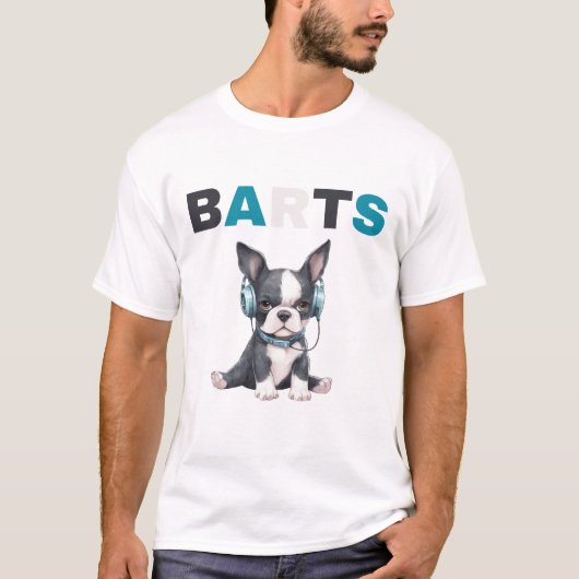 T-shirt La Vie Est Meilleure Avec Les Chiens" (Devant)