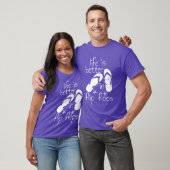 T-shirt La Vie Est Meilleure En Tournesol (Unisexe)