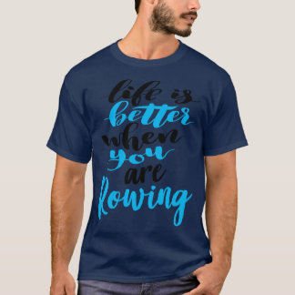 T-shirt La Vie Est Meilleure Lorsque Vous Traversez 3