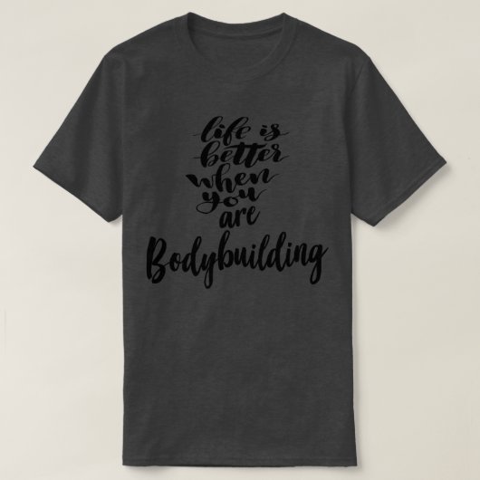 T-shirt La Vie Est Meilleure Quand Vous Êtes La Constructi (Design devant)